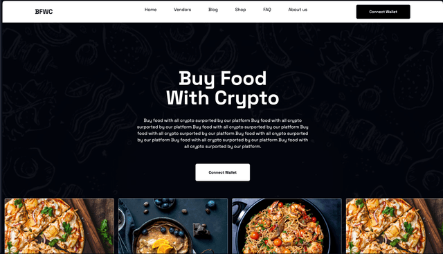 Buy Food With Crypto